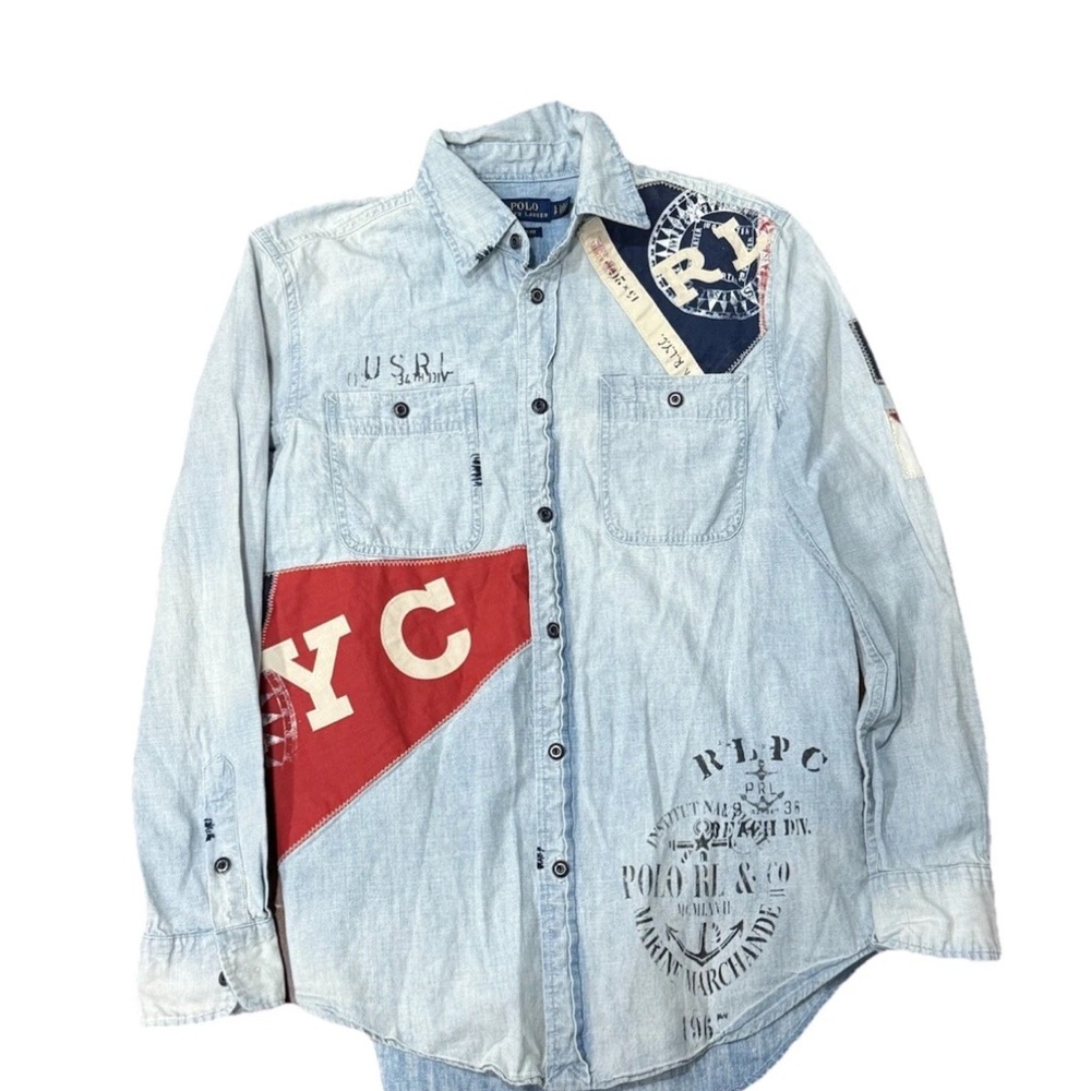 Polo by Ralph Lauren Light Blue Denim Shirt